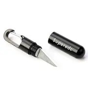 Cutting Tool Brass Multi-function EDC Portable Mini Tool Key Ring Pendant Tool Capsule Knife Tiny Cutting Tool New black
