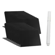 Desktop Erasable Label Mini Chalkboards Message Board Place Cards Chalk Signs