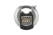 Master Lock Excell Discus 4-digit Combination 70mm Padlock (Multi Colour) (One Size)