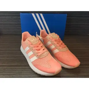 <E cup專業代購>ADIDAS FLASHBACK FLB 粉 白 編織 李聖經  BA7759 女款