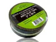 Stair Edge Tread Anti-Slip Grip Tape 2"x30' Feet Black w/Glow in the Dark Stripe