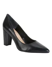 [Sandler] Lyric Heeled Shoes in Black Leather