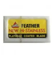 Feather Double Edge Razor Blades - Pack of 5 Blades suit Safety Razor