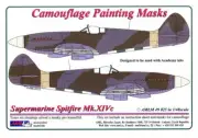 AML Models 1/48 CAMOUFLAGE PAINT MASKS SUPERMARINE SPITFIRE Mk.XIVc
