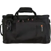 Pro Tec M404 Trumpet Multiple Mute Bag with Modular Walls,Black