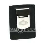 Partagas Cigar Leather Wallet Money Clip