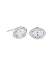 Nephora 14K 0.37 ct. tw. Diamond Halo Studs