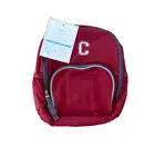 New Pottery Barn Kids boys mini PRE-K backpack monogram C red