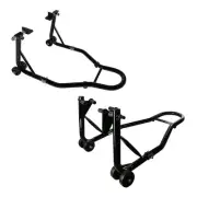 Motorcycle Stand Motorbike Accessories Paddock Lift Jack Stand Wheels Lift