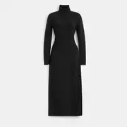 Signature Knit Turtleneck Dress