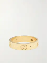 [Gucci] Gucci - Icon 18-karat Gold Ring - 14 14 Gold
