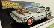 Scalextric C4307 DeLorean - Back to the Future 3 Time Machine Slot Car 1:32 Scal