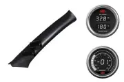 SAAS pillar pod oil/water temp boost/vacuum gauges for Mitsubishi Triton MN No S