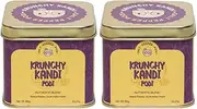 Salt Pepper Podi | Krunchy Kandi Podi | Exquisite Blend of Aromatic Spices | Mouthwatering Taste | Authentic South Indian Cuisine | Home Made | Natural & Aromatic - 150g (Pack of 2)
