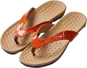 [Generic] Womens Platform Flip Flops Size 11 Slippers Flat Shoes Retro Sandals Flip Flops for Flat Feet Women
