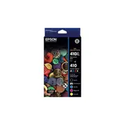 Epson 410XL Black + 4 Std Colours (PB, C, M, Y) - Ink Cartridge Value Pack