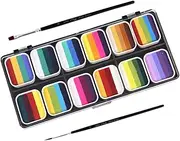 12 Assortment Washable Face Body Painting Kit Safe and Non-toxic for Boys and Girls Adults Shows