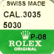 ROLEX FACTORY NEW SEALED BOX OF 3 FRICTION SPRING FOR CROWN WHEEL 3035 5030