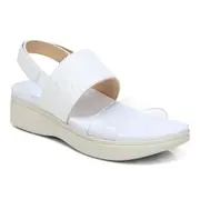 Vionic Karleen Platform Sandal - White