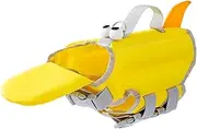 Dog Life Vest for Swimming - High Buoyancy Flotation Lifesaver Dog Swimsuit | Quick-Drying, Big Eyes Design Flotation Suit for Small Medium Large Dogs
