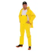 Cordova RS353Y 3-Piece Rain Suit, 35mm PVC/Polyester, Detachable Hood...