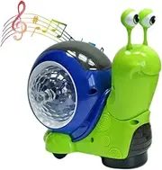 Anvgok Kids Snail Crawling Toys with Musical & Light-Up - Engaging and Interactive Play for Toddlers