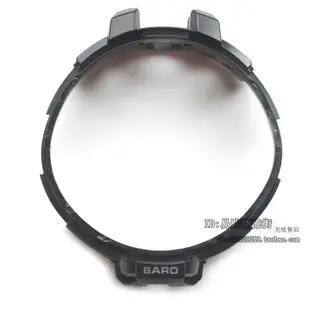 卡西歐原裝手表帶GWN-1000B/GWN-1000黑色樹脂手表帶表殼外框套裝