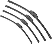 13 "-28" Upgraded Universal J/U-Shaped Frameless Wiper Compatible With Windshield Wipers Using Rubber Sheets(26inch (650mm))