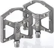 [Da Bomb] Shoot Block Bike Bicycle Pedals Extremely Thin for MTB XC-DH 352g/Pair (Raw)