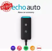 Echo Auto 2nd Gen Alexa for Car Smart Voice Assistant Bluetooth Hands-Free