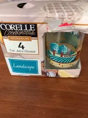 Corelle Coordinates Landscape juice glasses