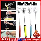 Semi-Automatic Egg Whisk Hand Push Egg BeatDS Stainless Steel BlendRK Tool Mixer
