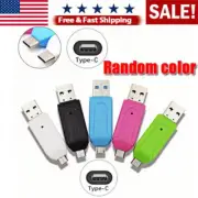 Card Reader USB 3.0 Type C Micro SD TF OTG Smart Memory Adapter Laptop Computer