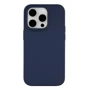 Dbramante1928 Monaco MagSafe iPhone 15 Pro Max Silicone Case - Blue
