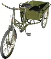 Traditional Chinese Tricycle by OUTBOUND