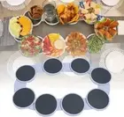 Lazy Susan Turntable for Dining Table Tabletop Rotating Serving Tray Expandable