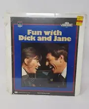 Fun With Dick and Jane - CED SelectaVision Videodisc, 1977 Comedy, Jane Fonda