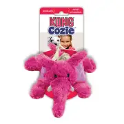 Kong Cozie Plush Squeaker Toy For Dogs - Elmer Elephant 1 X Medium