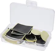 GANAZONO 42Pcs Bike Tire Repair Kit with Glueless Patches Mini Pump and Essential Tools for Convenient Outdoor Cycling Maintenance
