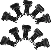 ELAYARD 10pcs J Hooks Buckle Mount Cameras Versatile Sports Camera Accessories Secure Dual Shooting with Phone Clamp Long Thumb Screws for Reliable Stability