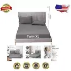 Grounding Sheet Twin XL - 90% Organic Cotton & Silver Fiber for Sleep Wellness