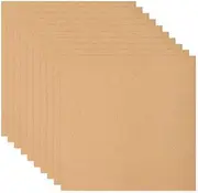 [uxcell] MDF Wood Board for Crafts,1/12"(2mm) Thick Medium Density Fiberboard Unfinished Wood for DIY Projects, Art Classes, Carpentry, Painting (4 x 4 in,10Pcs)