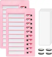 Aiducho Chore Chart for Kids My Chores Routine Chart,Blank Plastic Checklist Board with 2 Detachable Cardstock and 4 Magnetic to Do Lists for Home ...