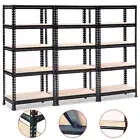 3 Units of 0.7M MDF Board Garage Racking Storage Shelving Warehouse Racks 750kg
