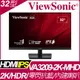 ViewSonic VA3209-2K-MHD 窄邊美型螢幕(32型/2K/HDMI/喇叭/IPS)