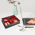 Bento Box Lunch Containers 5 Compartments Sushi Food Storage Container Lunch Box