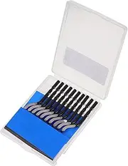 10pcs Stainless Steel Blade Scraper Tool Utility Knife Deburring Trimming Chamfering for Metal Aluminum