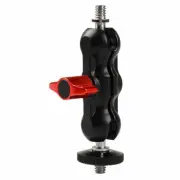 1/4" Double Ball Head Hot Shoe Magic Arm Mount Adapter to fit DSLR Camera