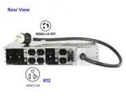 APC Step-Down Rack-mountable Transformer - 5000VA - RM 2U - OUT: 12 x NEMA 5-20R