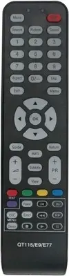 QT115 QTE9 QTE77 Replaced Remote fit for SONIQ TV QSL423XT QSL326T QSL326TV2
